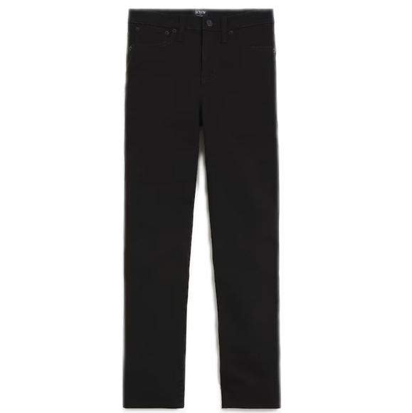 J Crew Factory Essential straight jean all-day stretch Black size 31 NWT BT022 - Picture 4 of 11